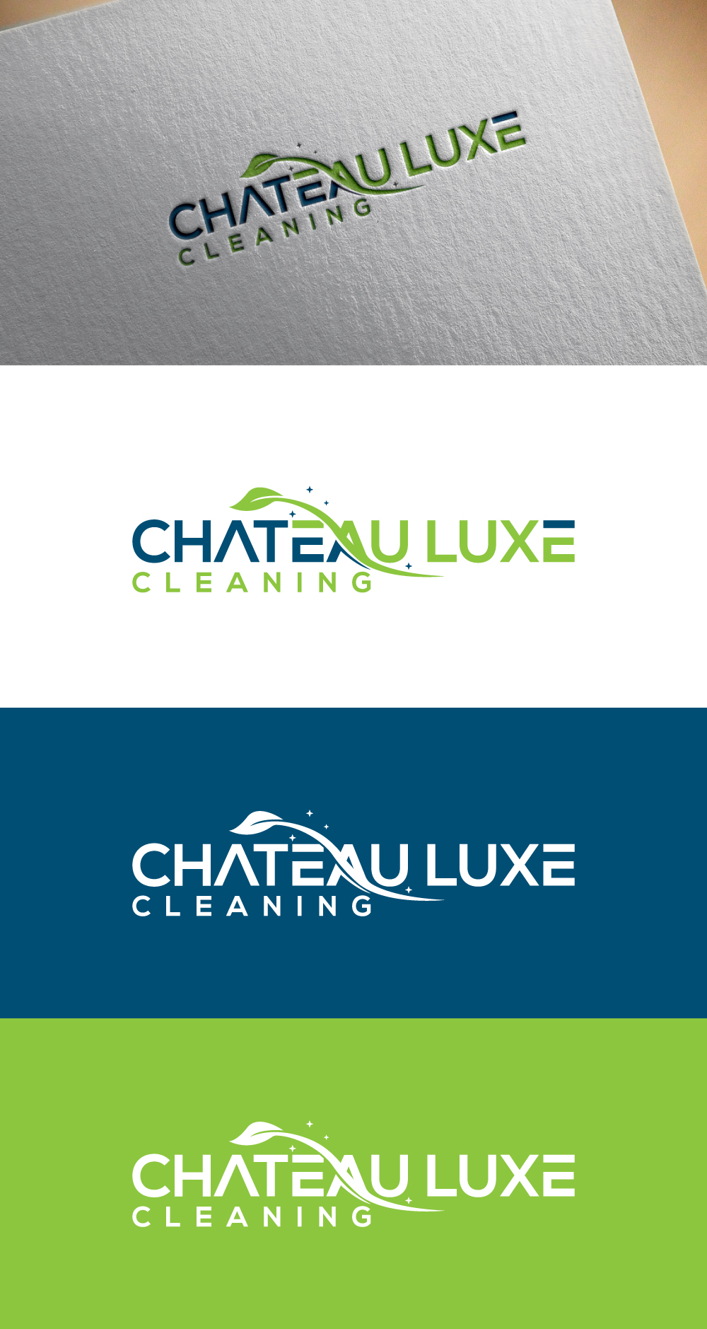 Diseño de Logo por jesonwaif para Chateau Luxe Cleaning | Diseño #27410443