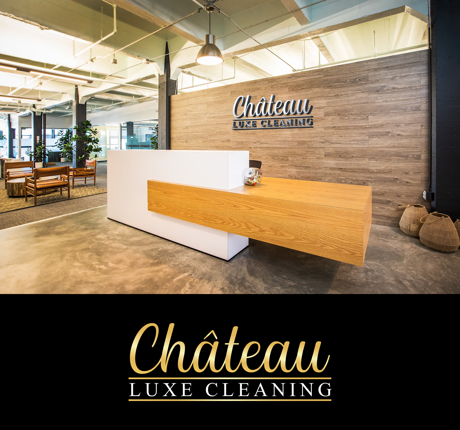 Logo Design by u2square for Chateau Luxe Cleaning | Design #27397171