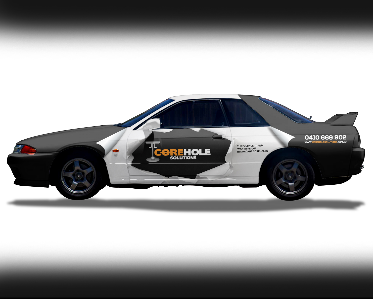 Car Wrap Design by Tikatell for Corehole Solutions | Design #27415639