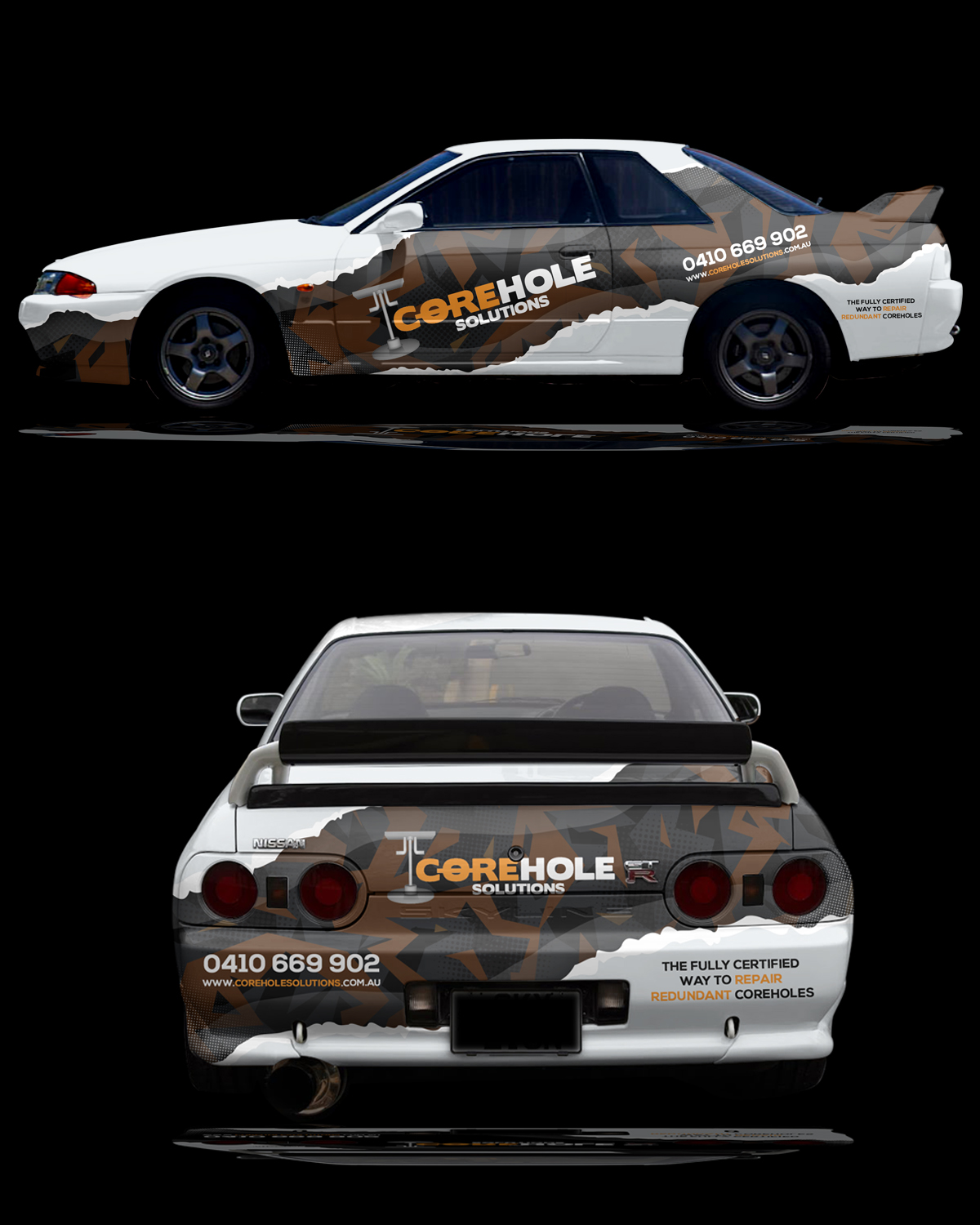 Car Wrap Design by RubelRir for Corehole Solutions | Design #27442519