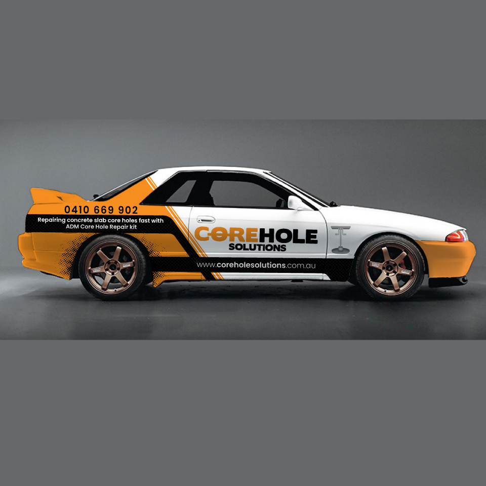 Car Wrap Design by Yoga Tri for Corehole Solutions | Design #27417089