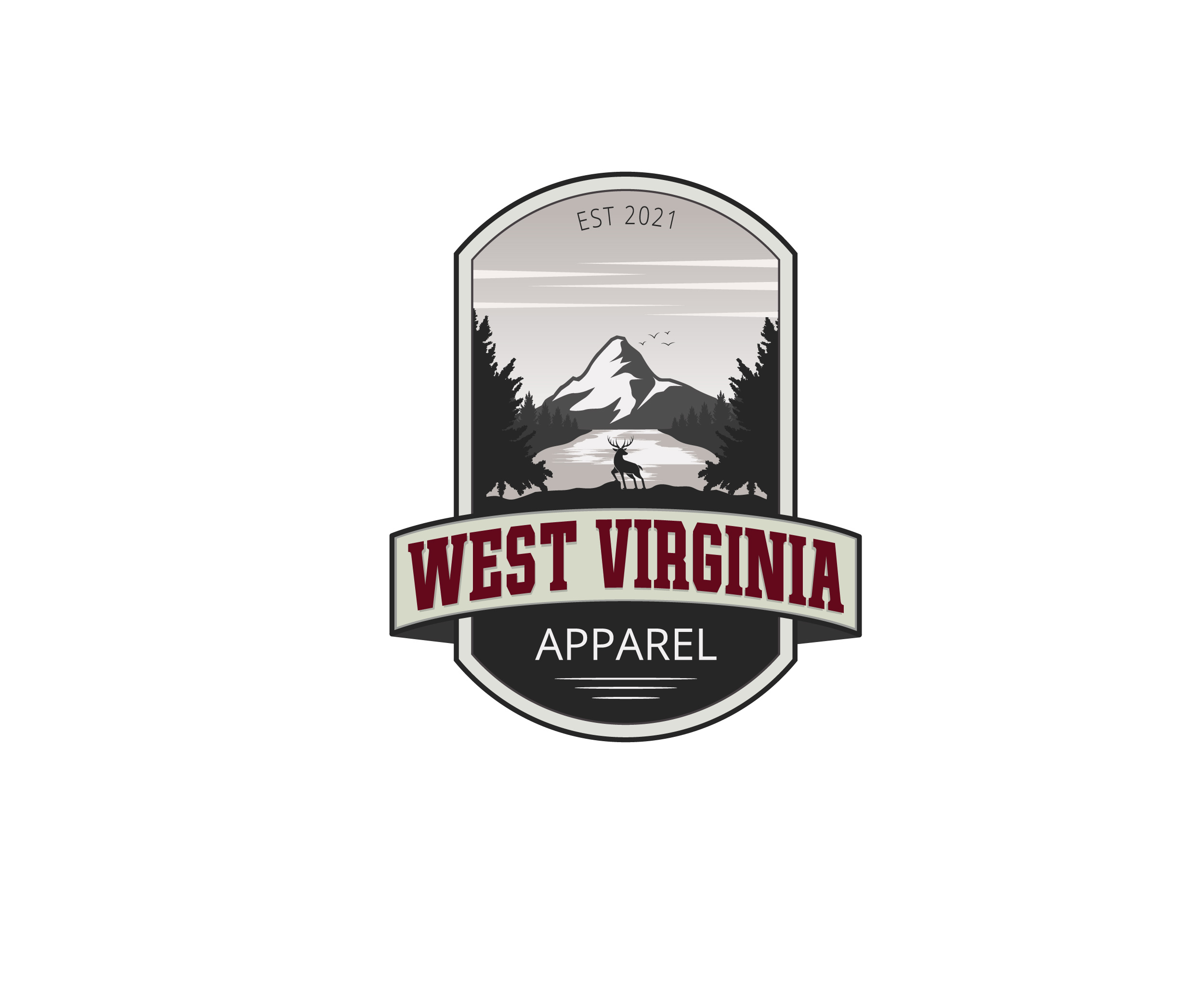 Logo-Design von azlandesign für West Virginia Apparel | Design #27414005