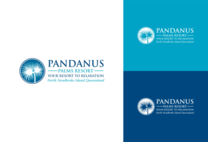 Pandanus Palms Resort,  your resort to relaxation, North Stradbroke Island Queensland  | Logo-Design von V Solutions
