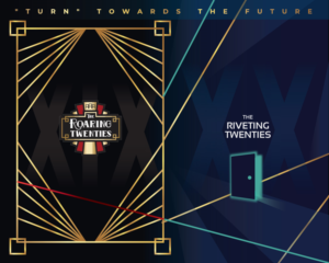 TradeShow Booth Design - Turning the Roaring (19) twenties into the Riveting (20) twenties | Grafik-Design von MNM