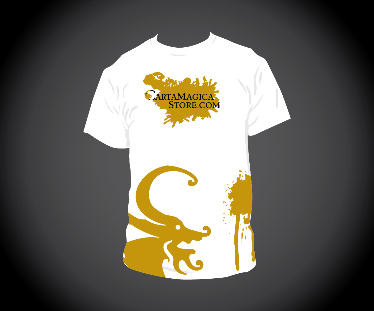 Diseño de Camiseta por joliau para CARTA MAGICA CENTRE DE JEUX INC. | Diseño #3062566