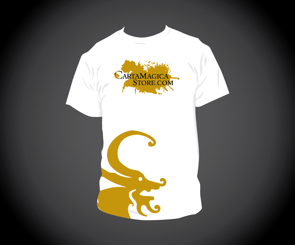 Diseño de Camiseta por joliau para CARTA MAGICA CENTRE DE JEUX INC. | Diseño #3062567