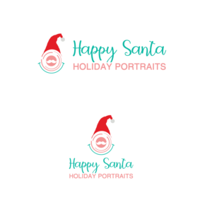 Happy Santa Holiday Portraits | Logo Design by emptyboxgraphics