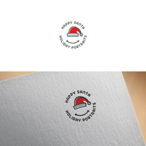 Happy Santa Holiday Portraits | Logo Design by Trident