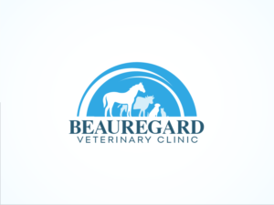 Beauregard Veterinary Clinic  | Diseño de Logo por jaime.sp