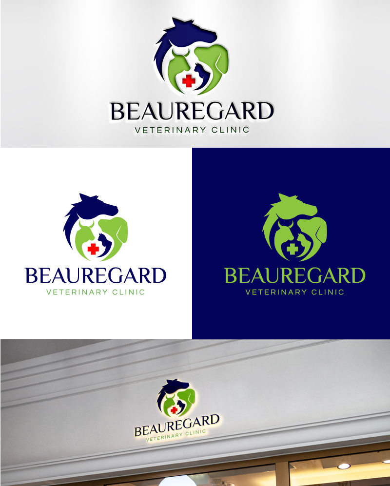Logo Design by Pro_DesignMaster for Beauregard Veterinary Clinic  | Design #27417939