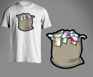 Embroidery money logo | T-Shirt-Design von Andi Yan