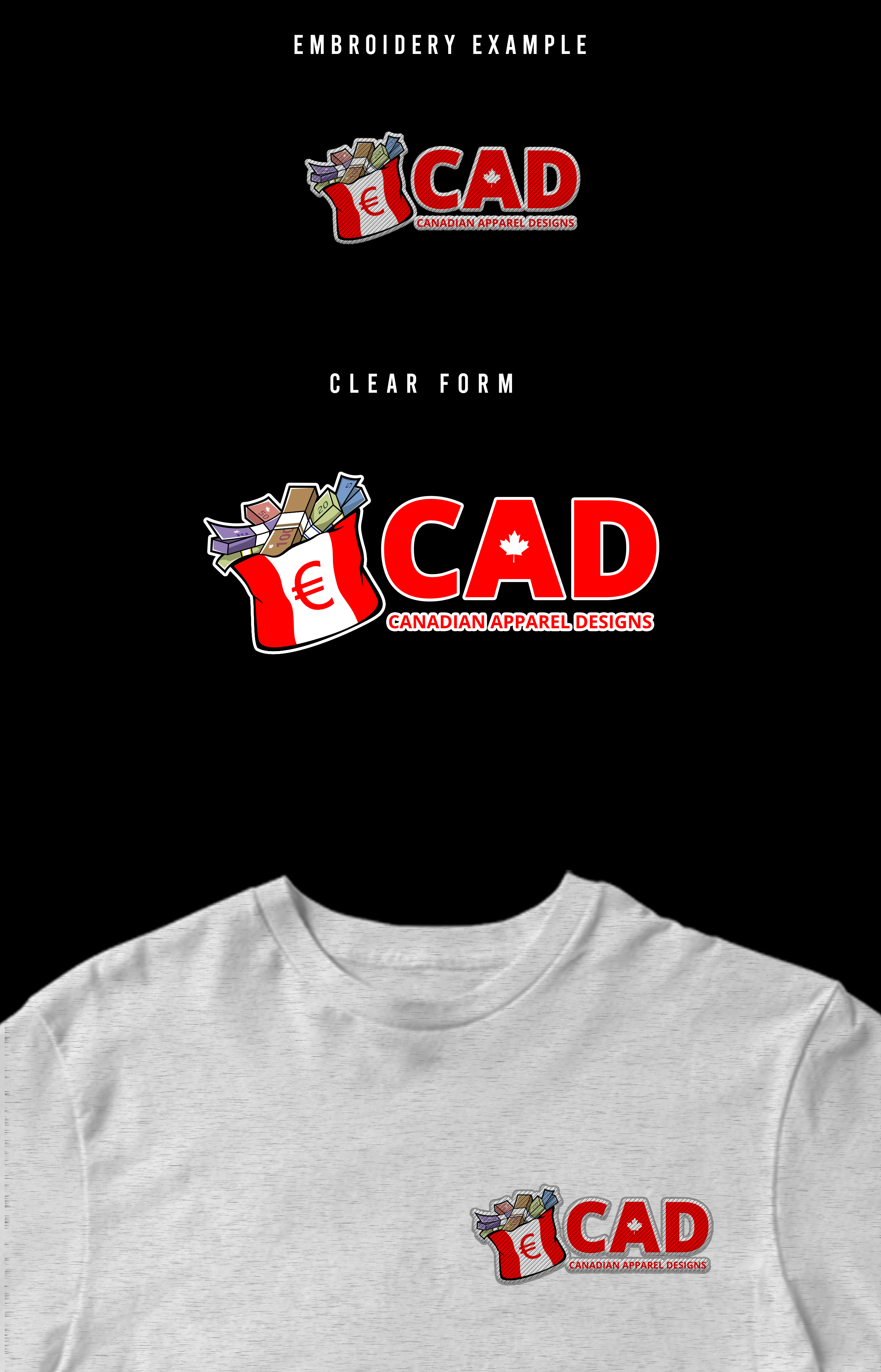 T-shirt Design by Uprinteez for Canadian Apparel Designs | Design #27401040