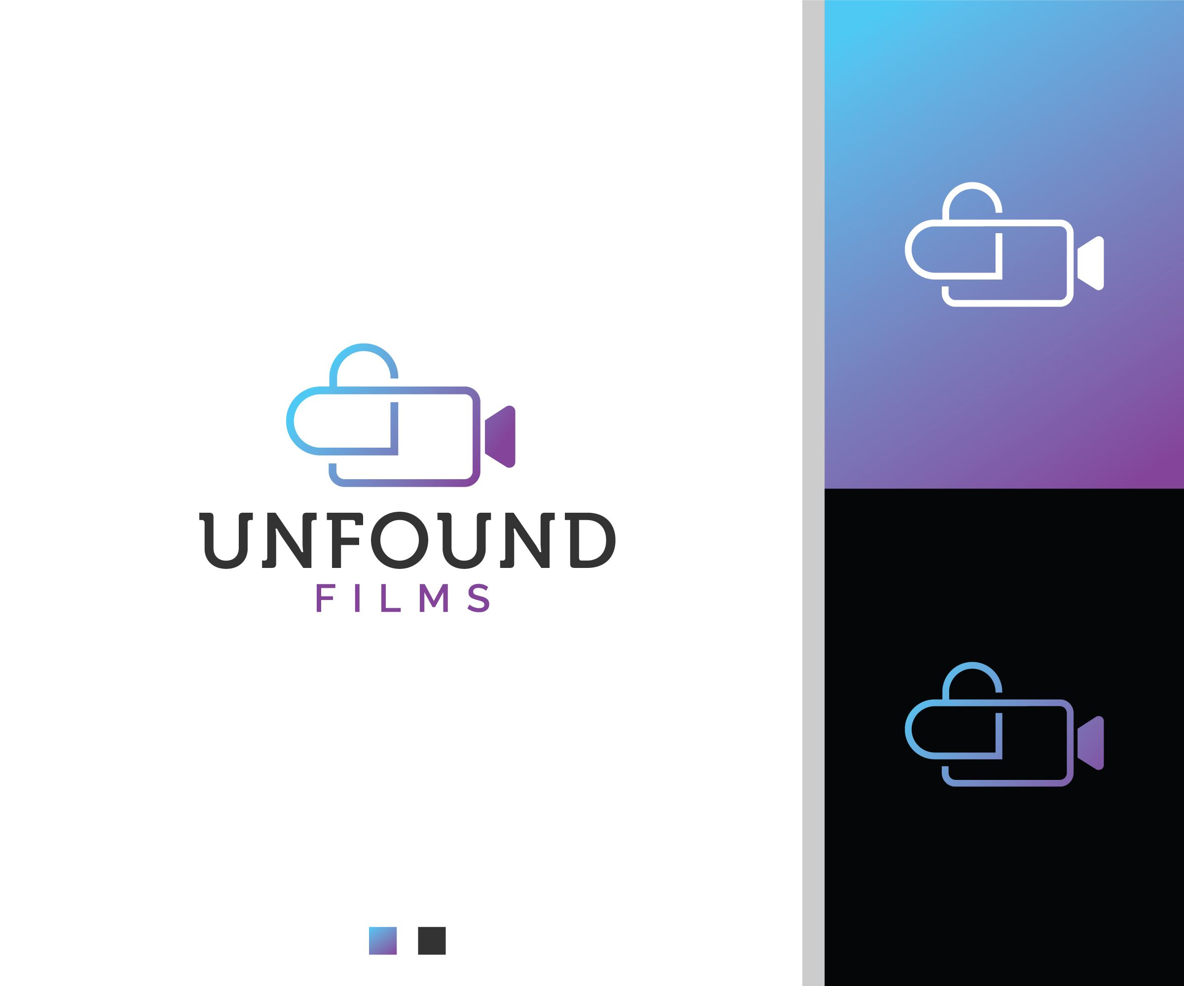 Logo Design by ecorokerz for Unfound Films Inc. | Design #27424452