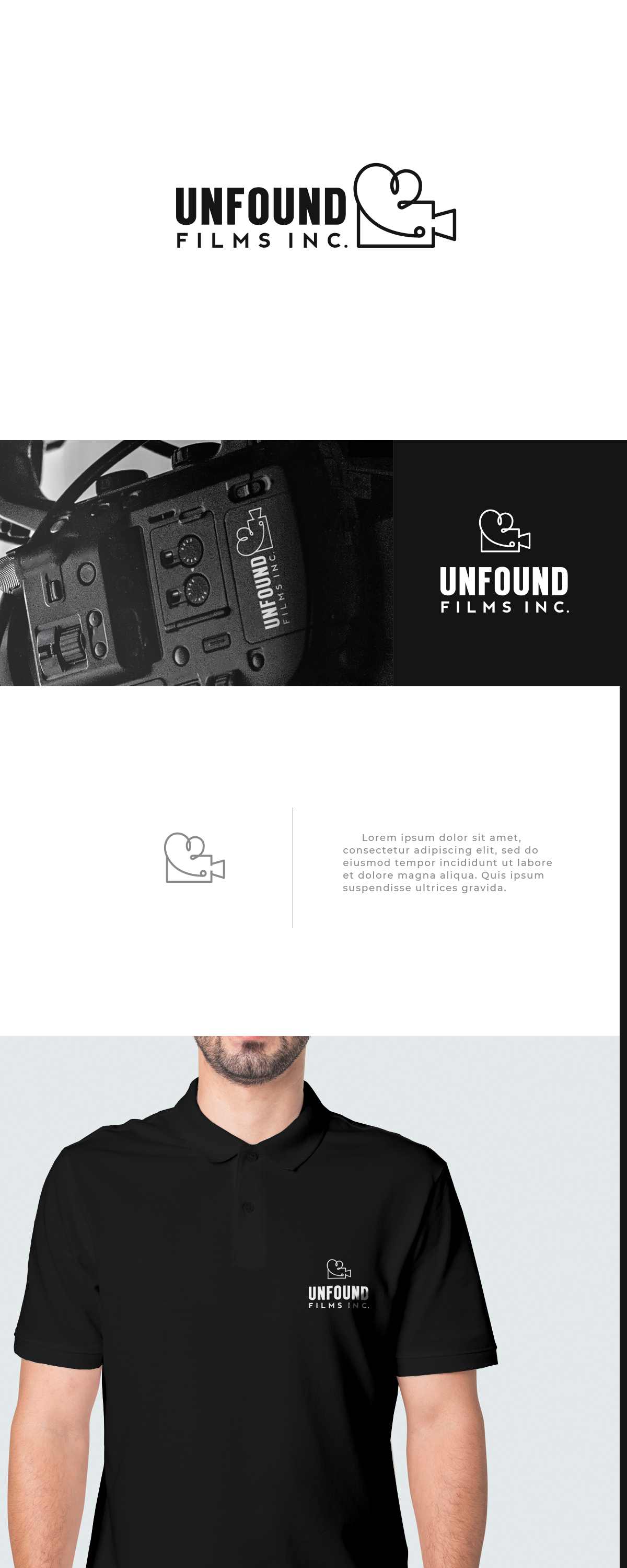 Logo Design by GBDESIGN for Unfound Films Inc. | Design #27422102