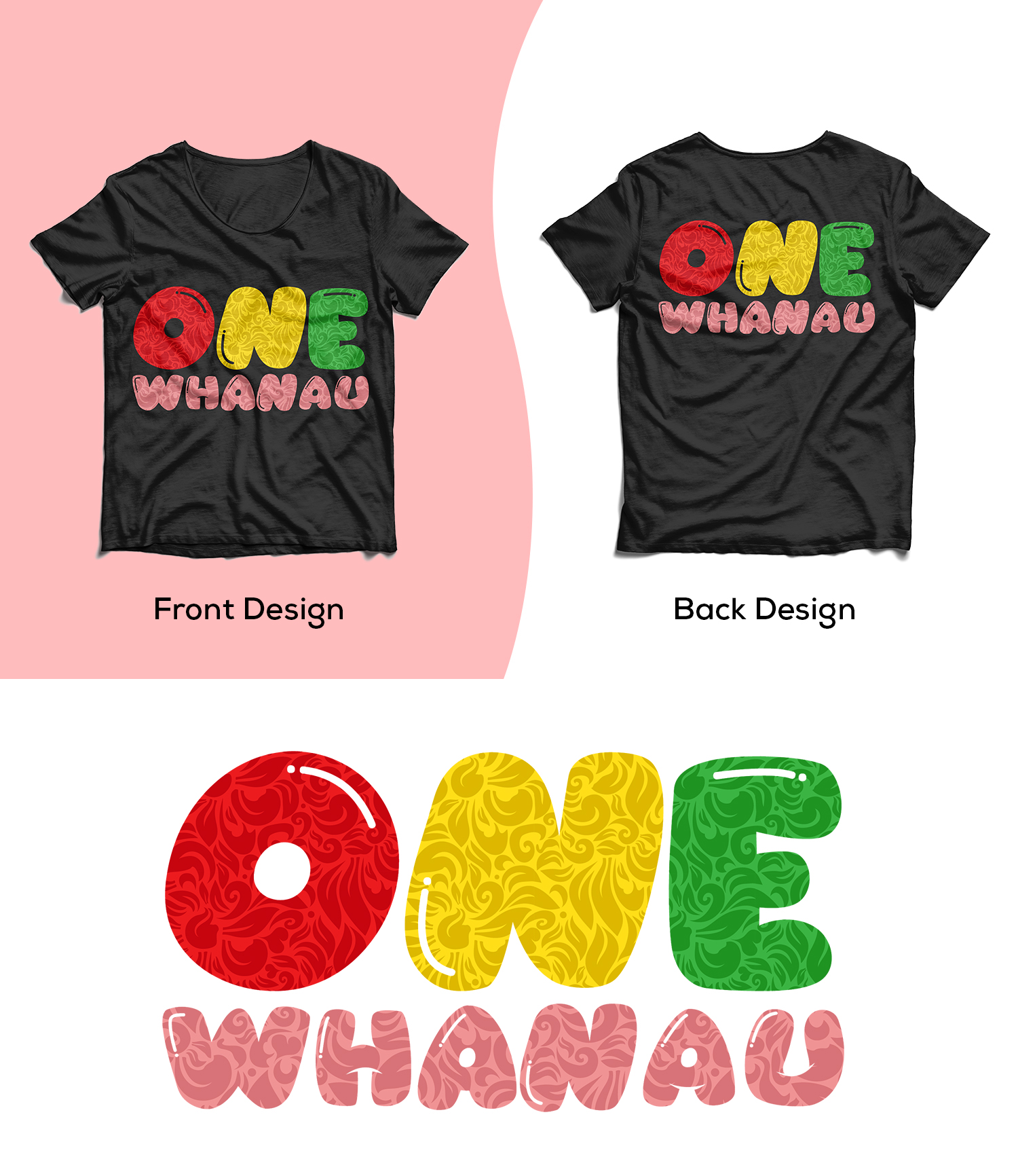T-Shirt-Design von Techvolte für One Whanau  | Design #27410325