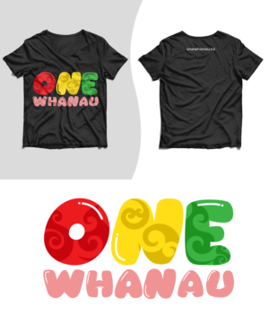 T-shirt Design by Techvolte for One Whanau  | Design: #27424283