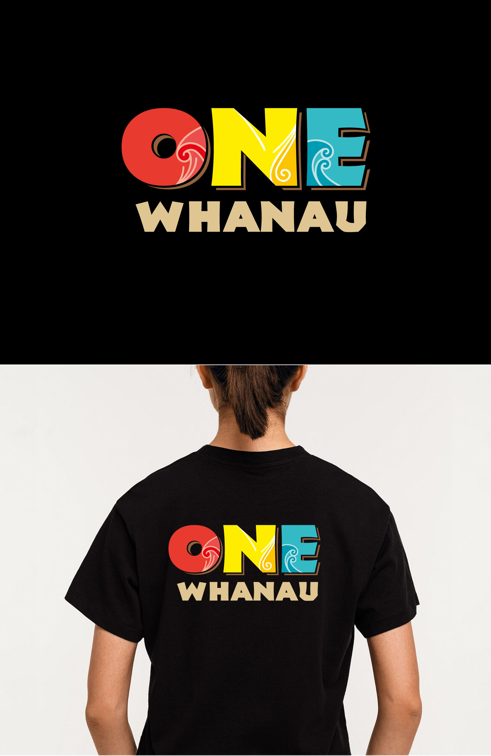 T-Shirt-Design von Oleg Androsov für One Whanau  | Design #27406709