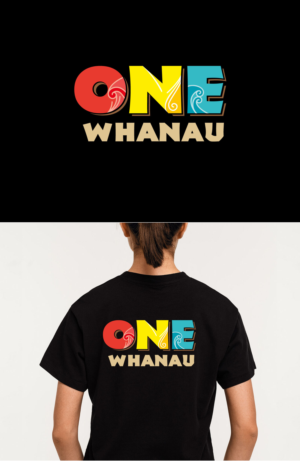 T-shirt Design by Oleg Androsov for One Whanau  | Design: #27406709