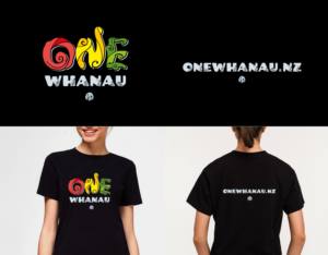 T-shirt Design by Oleg Androsov for One Whanau  | Design: #27418190