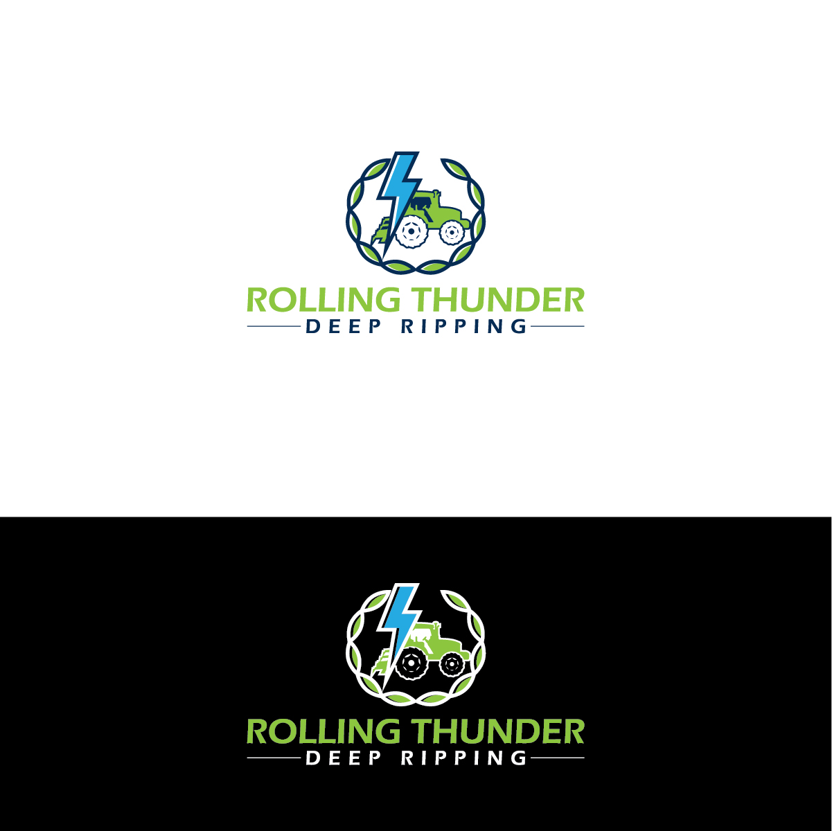 Logo Design by Deziners Zone for Rolling Thunder Deep ripping | Design #27401431