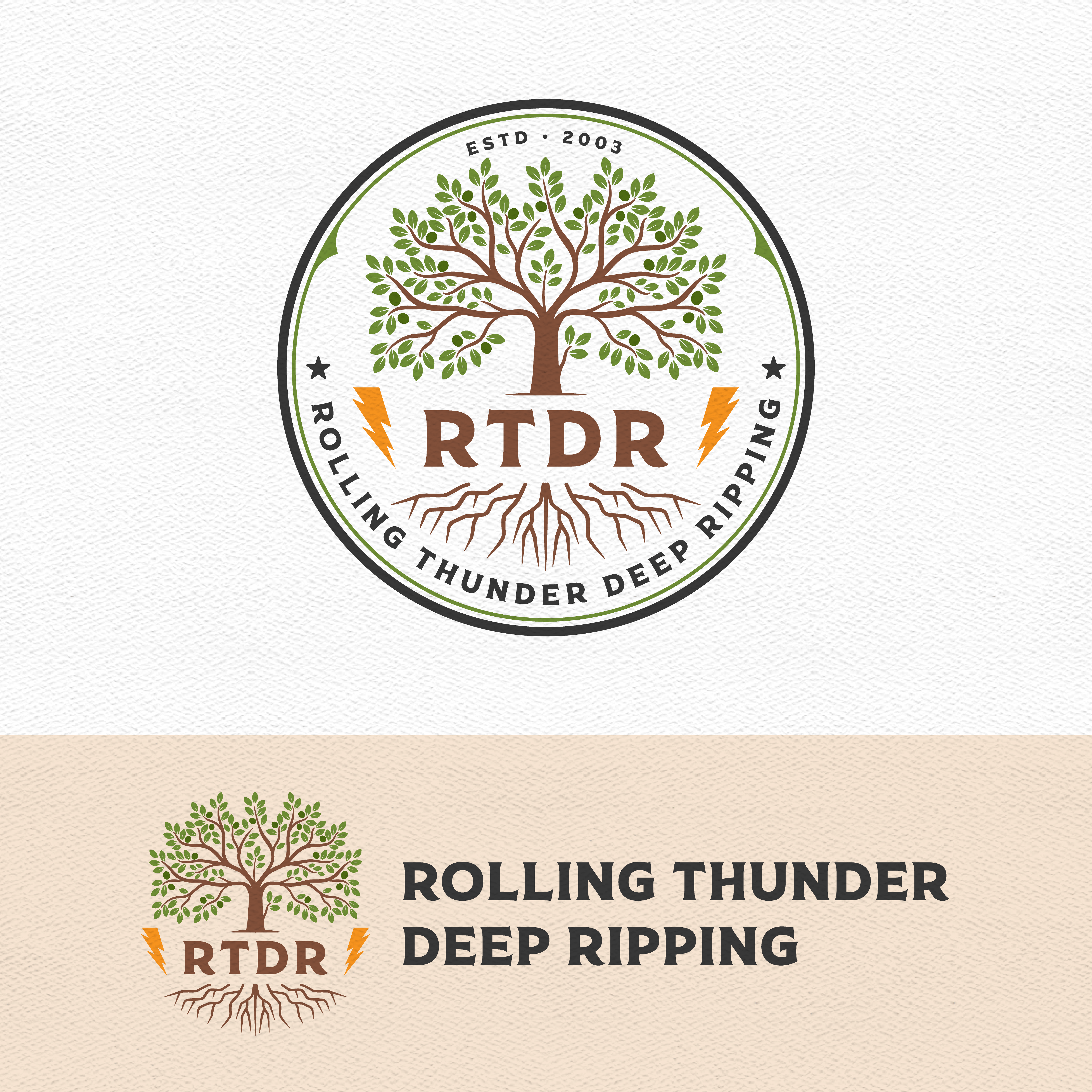 Logo Design by 99ideally for Rolling Thunder Deep ripping | Design #27426768