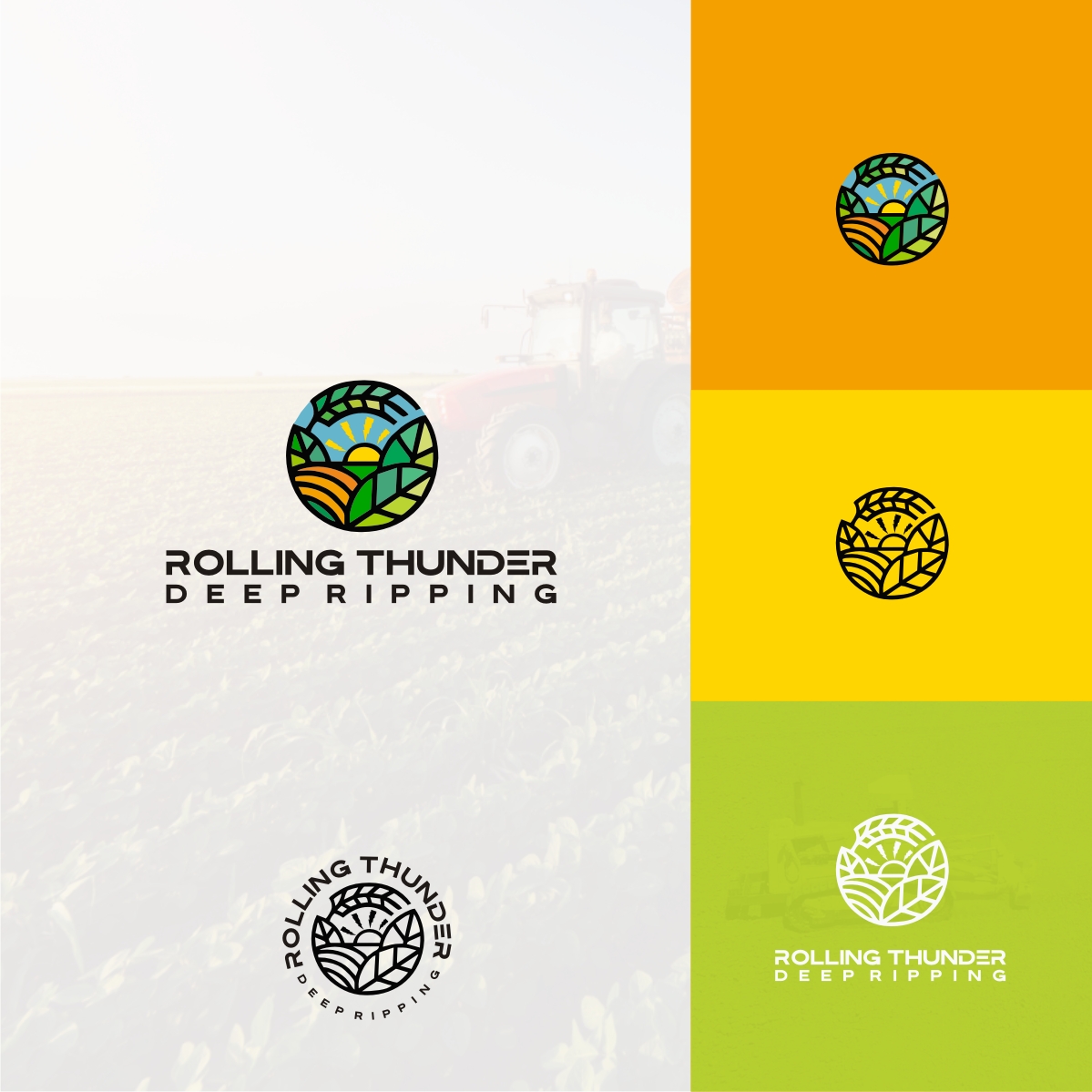 Logo Design by gray mind for Rolling Thunder Deep ripping | Design #27427357