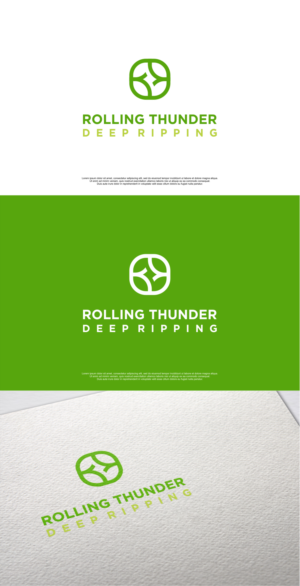 Logo Design by MASH Std for Rolling Thunder Deep ripping | Design: #27403631