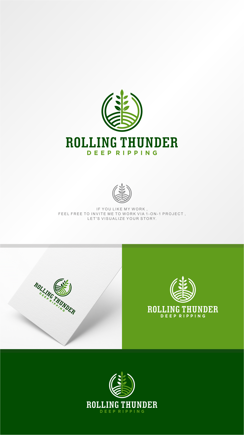 Logo Design by MASH Std for Rolling Thunder Deep ripping | Design #27423541