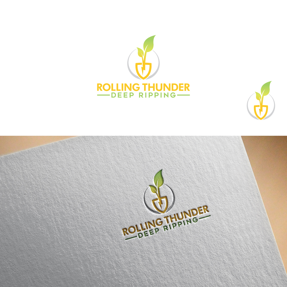 Logo Design by Trident for Rolling Thunder Deep ripping | Design #27401529