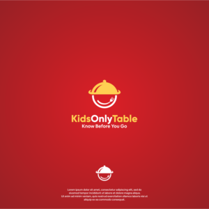 Kids Only Table  "Know Before You Go" | Logo-Design von DesignFirst