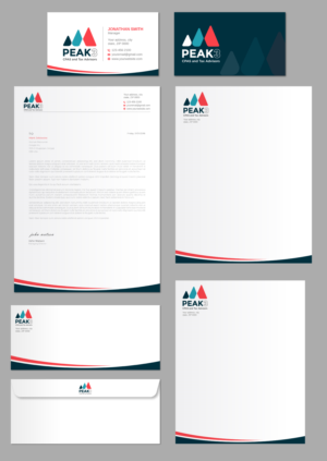 Schreibwaren-Design von LAXMI DESIGNHUB für Hunt Consulting PC | Design: #27405645