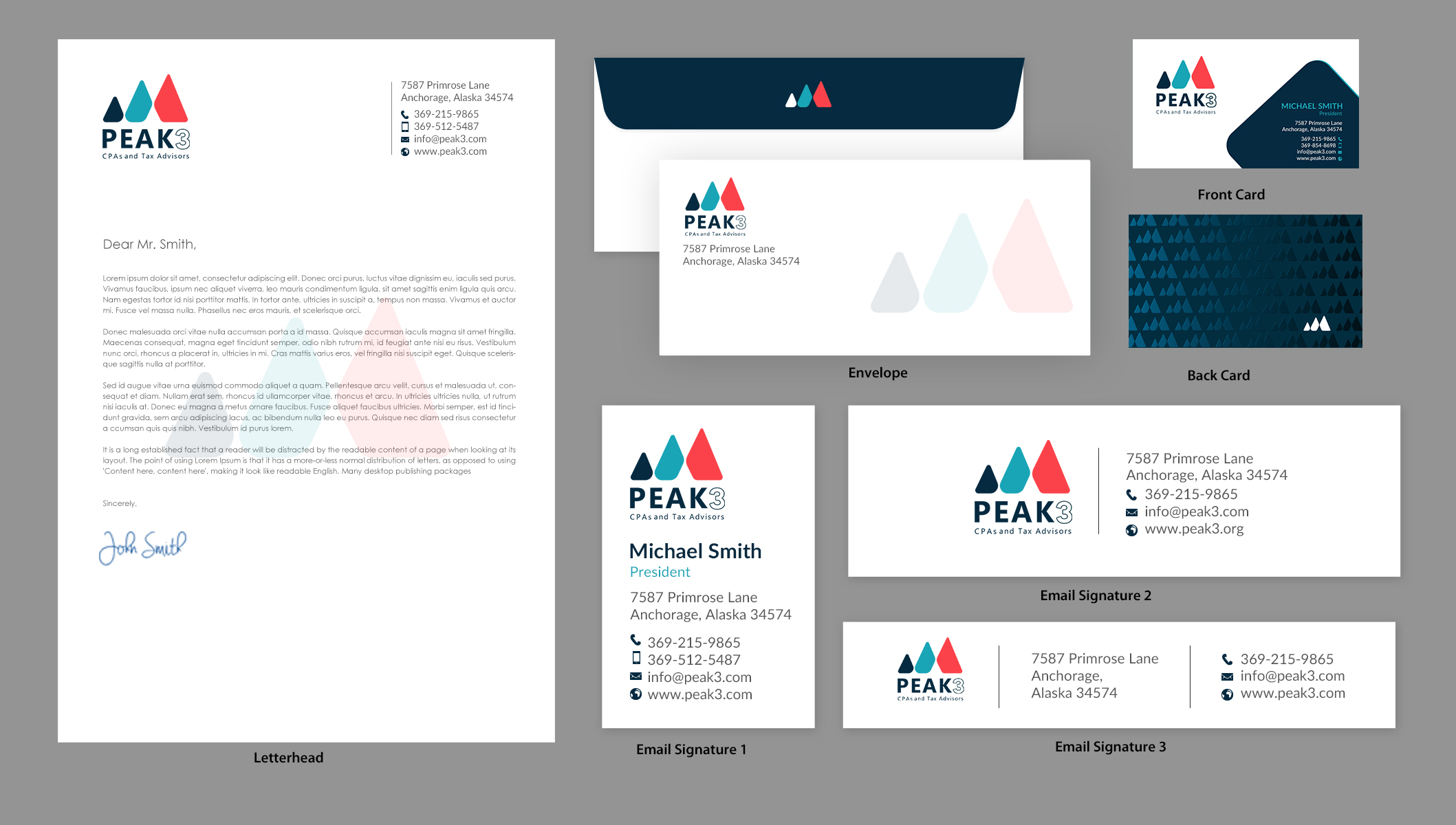 Diseño de Papelería por chandrayaan.creative para Hunt Consulting PC | Diseño #27430057