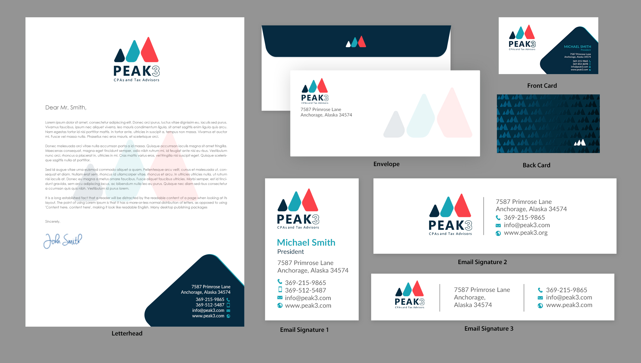 Diseño de Papelería por chandrayaan.creative para Hunt Consulting PC | Diseño #27430058