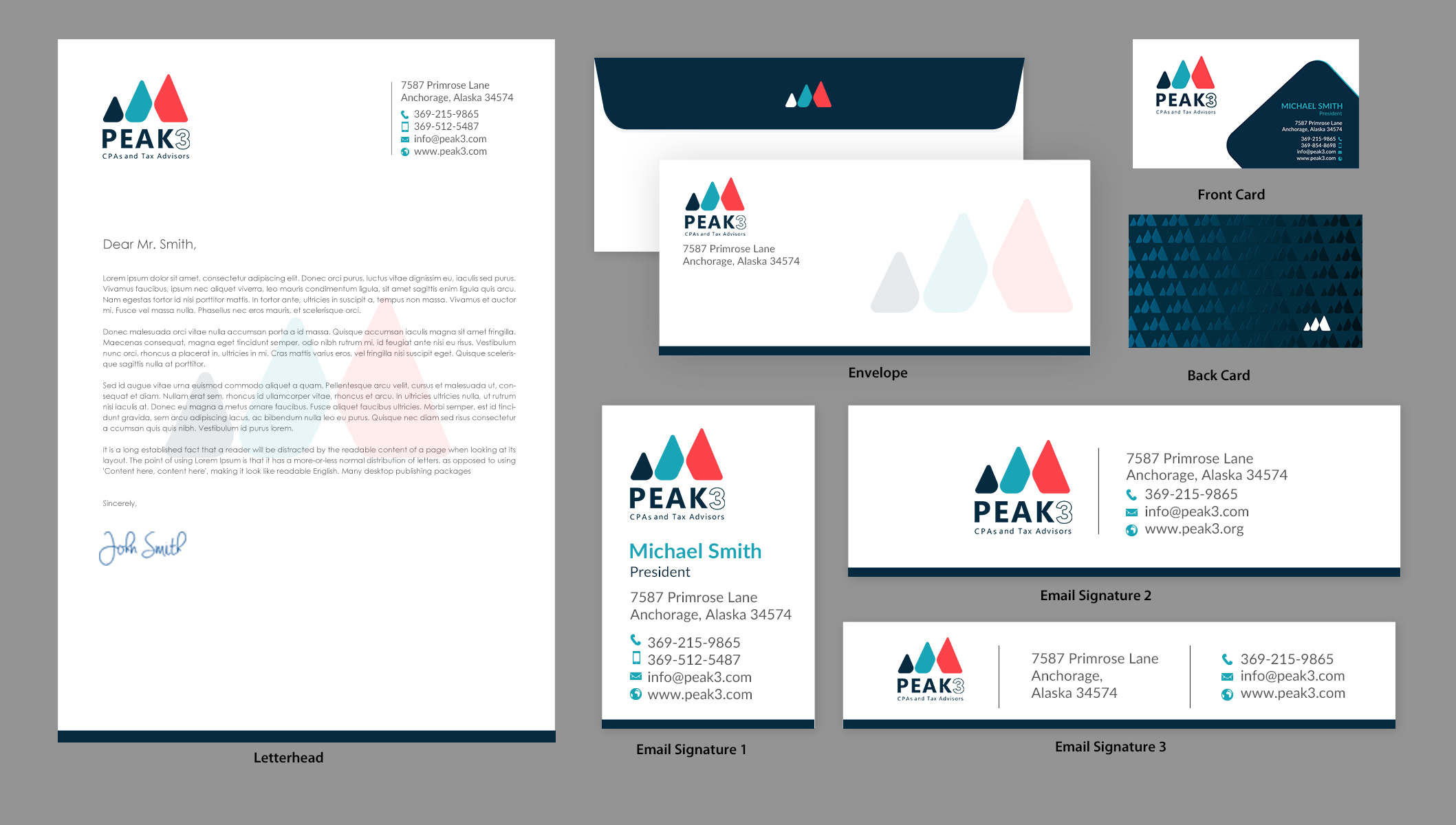 Diseño de Papelería por chandrayaan.creative para Hunt Consulting PC | Diseño #27430060