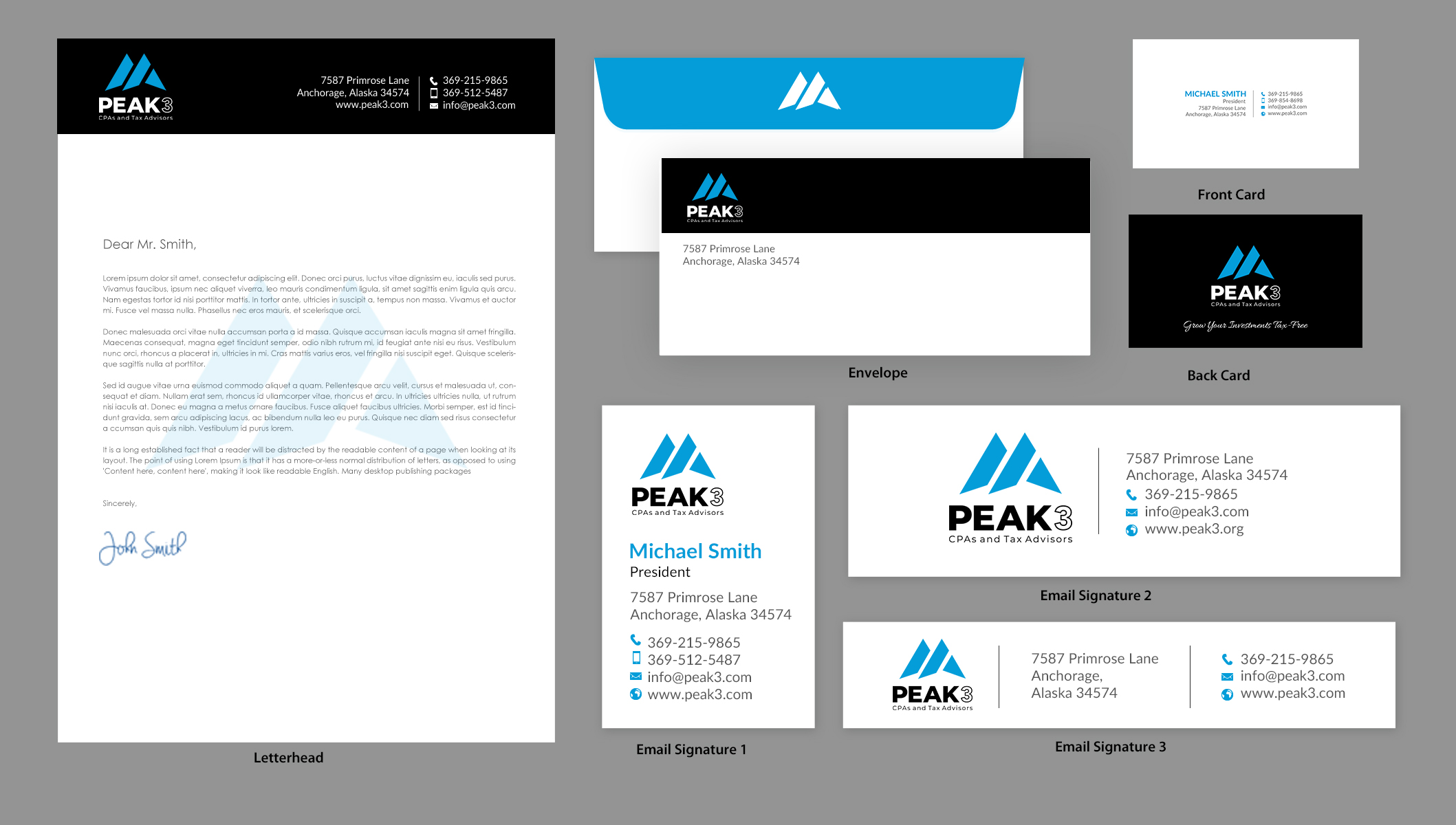 Design de Papeterie par chandrayaan.creative pour Hunt Consulting PC | Design #27491354