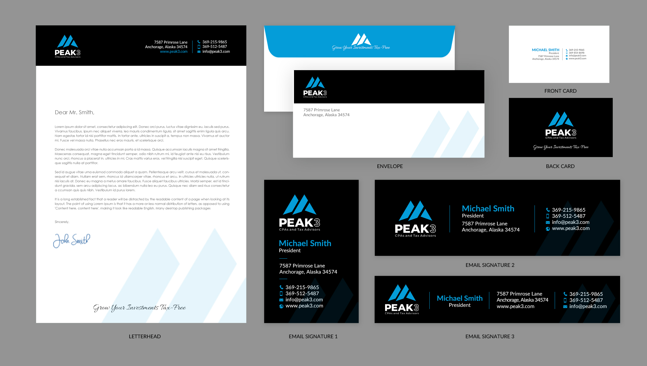 Design de Papeterie par chandrayaan.creative pour Hunt Consulting PC | Design #27495426