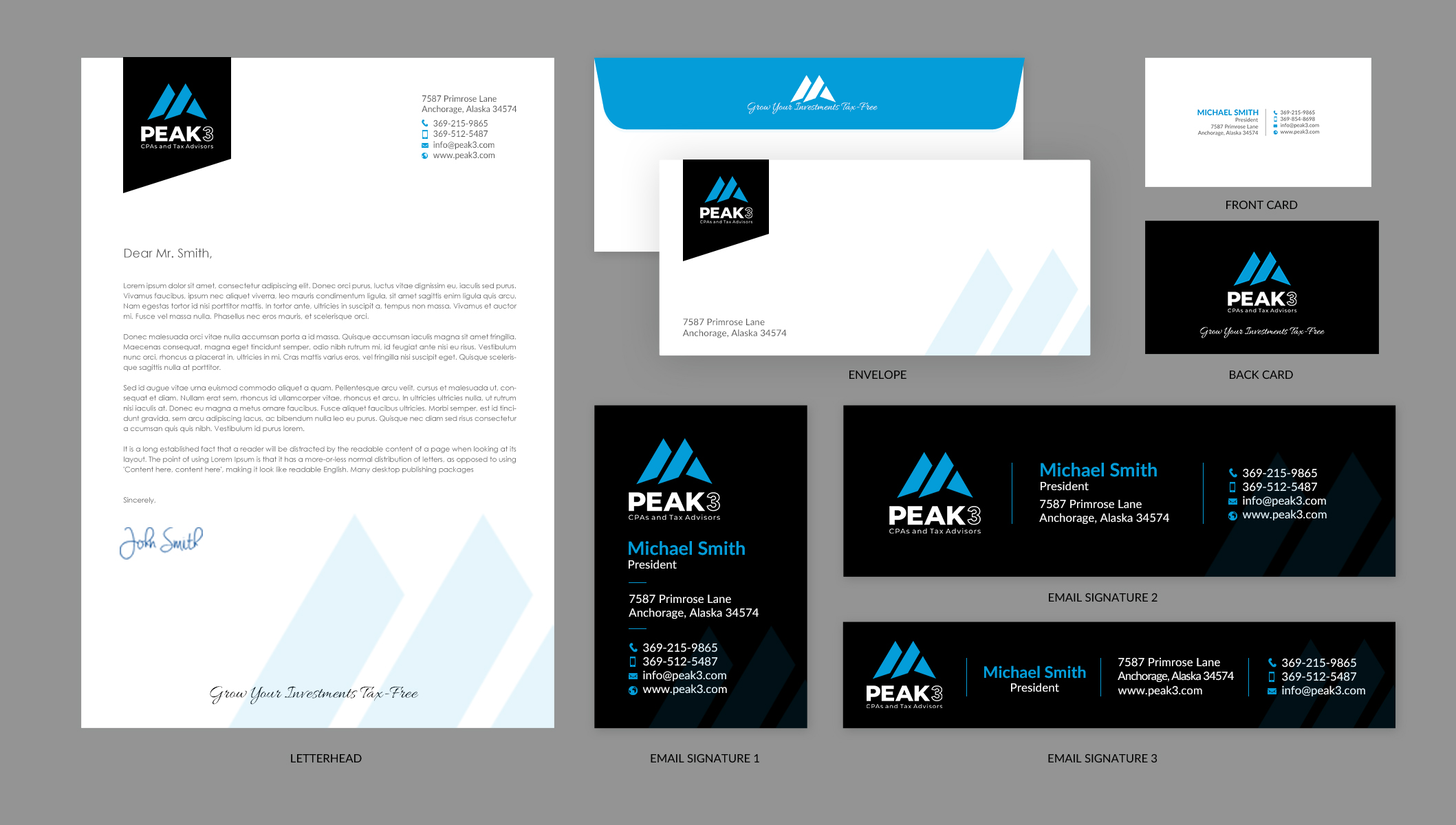 Design de Papeterie par chandrayaan.creative pour Hunt Consulting PC | Design #27495444