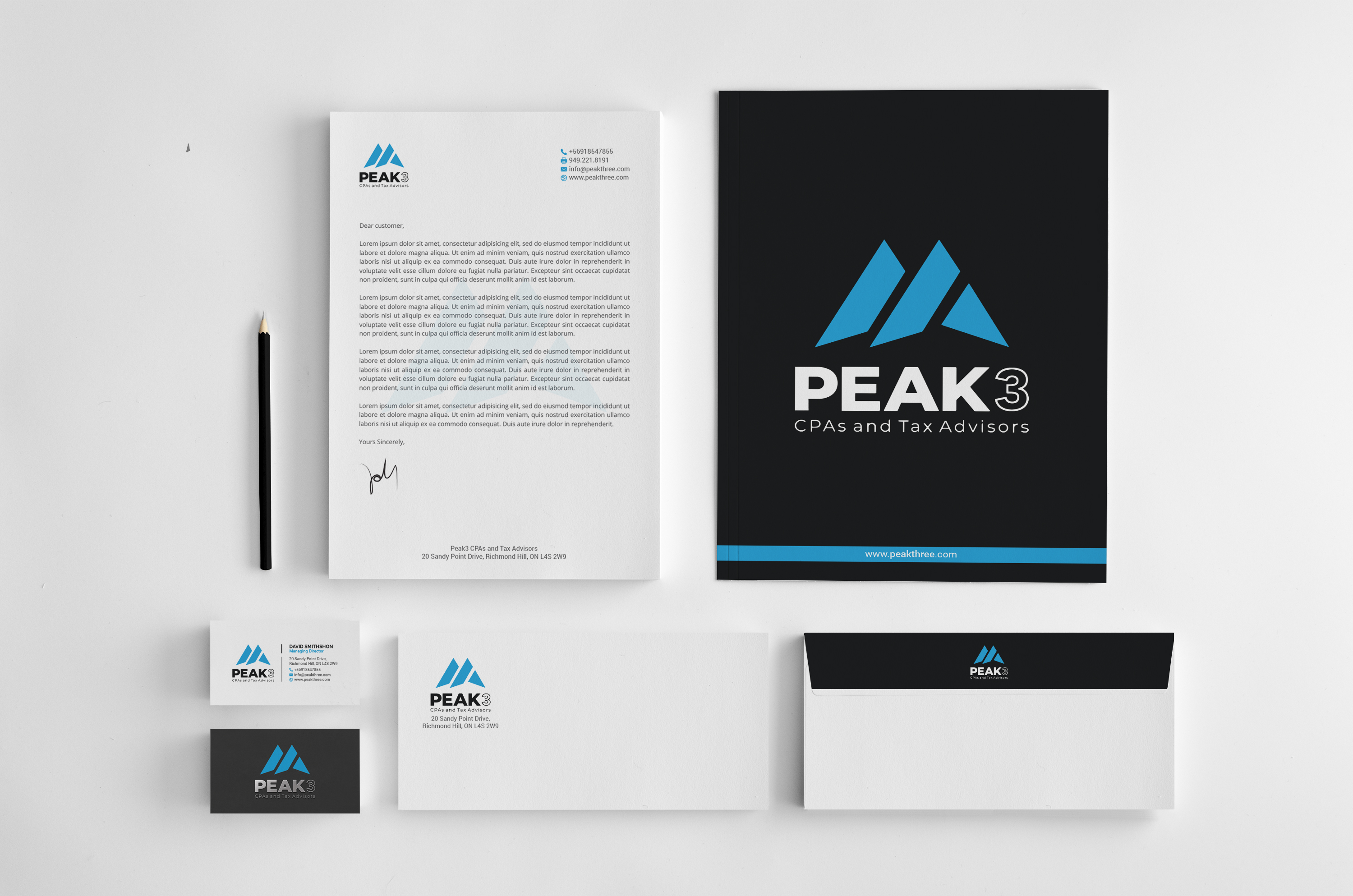 Diseño de Papelería por R.design para Hunt Consulting PC | Diseño #27492063