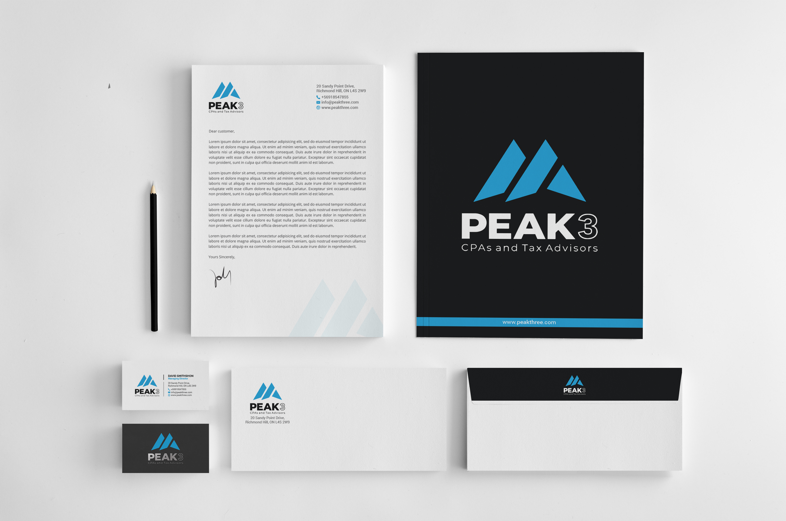 Diseño de Papelería por R.design para Hunt Consulting PC | Diseño #27492092