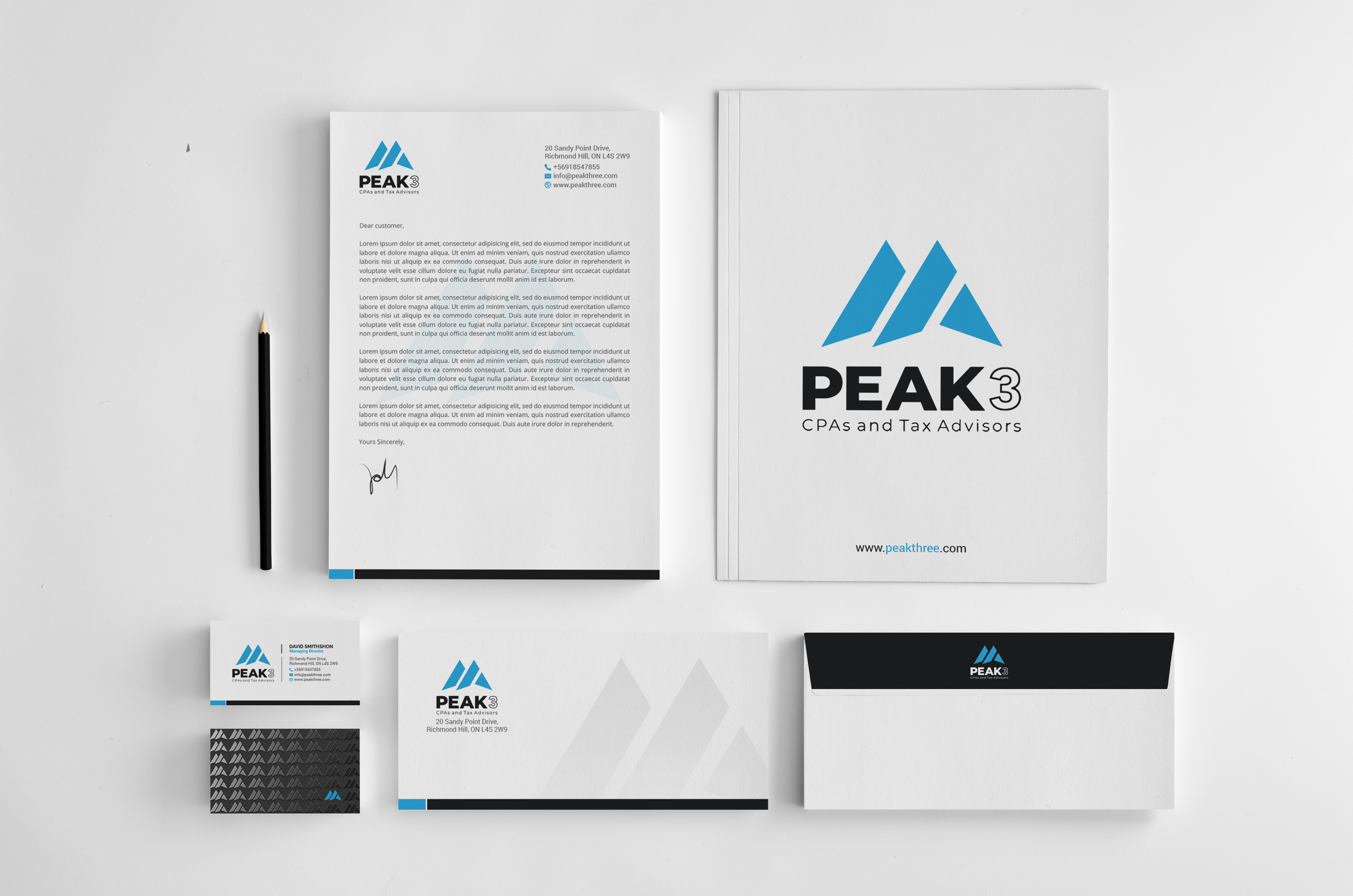 Diseño de Papelería por R.design para Hunt Consulting PC | Diseño #27494383