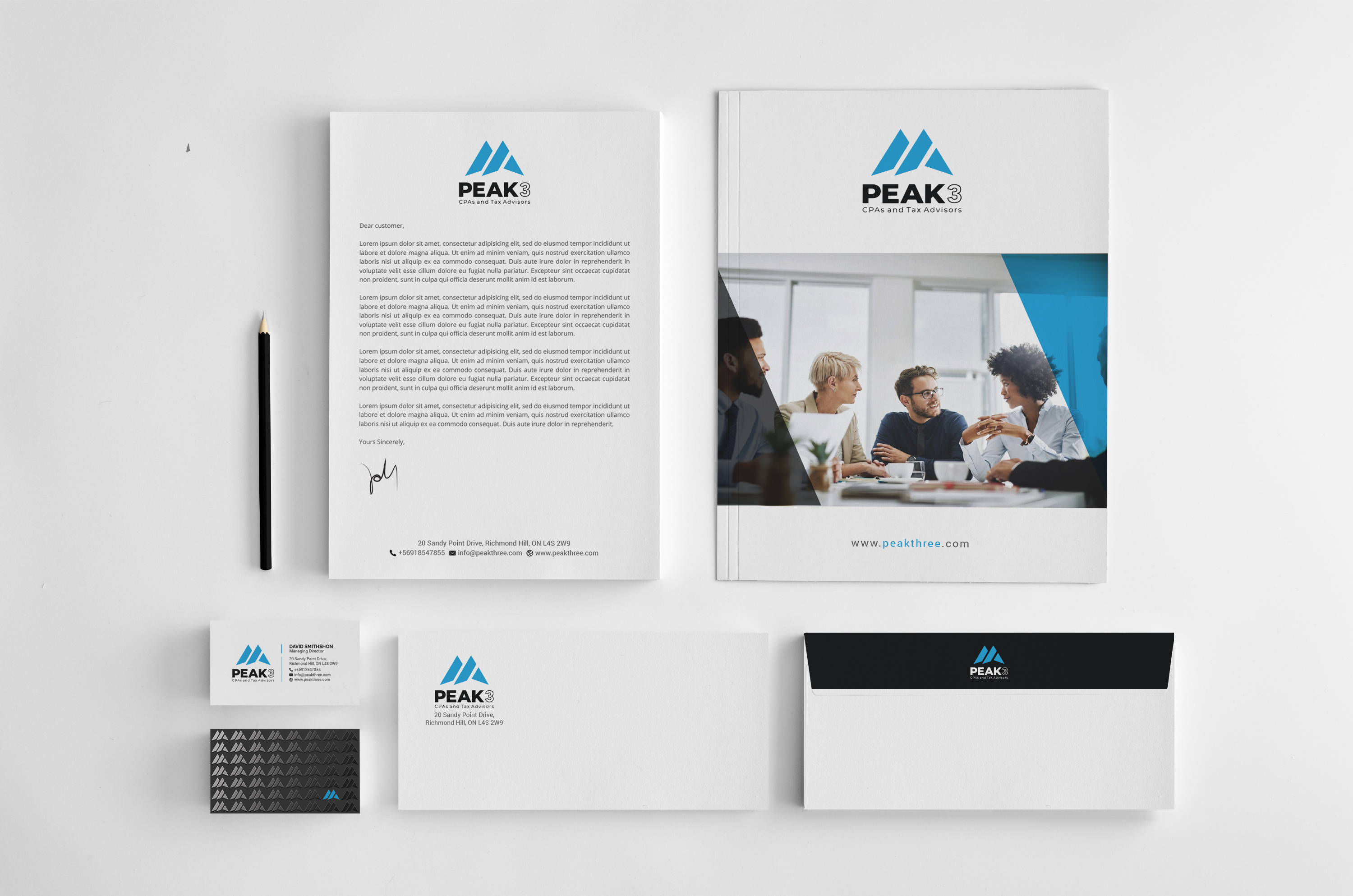 Diseño de Papelería por R.design para Hunt Consulting PC | Diseño #27528703