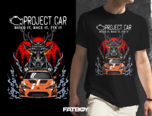 USA based car enthusiast brand needing a sweatshirt design | Diseño de Camiseta por Fatboy Graphic