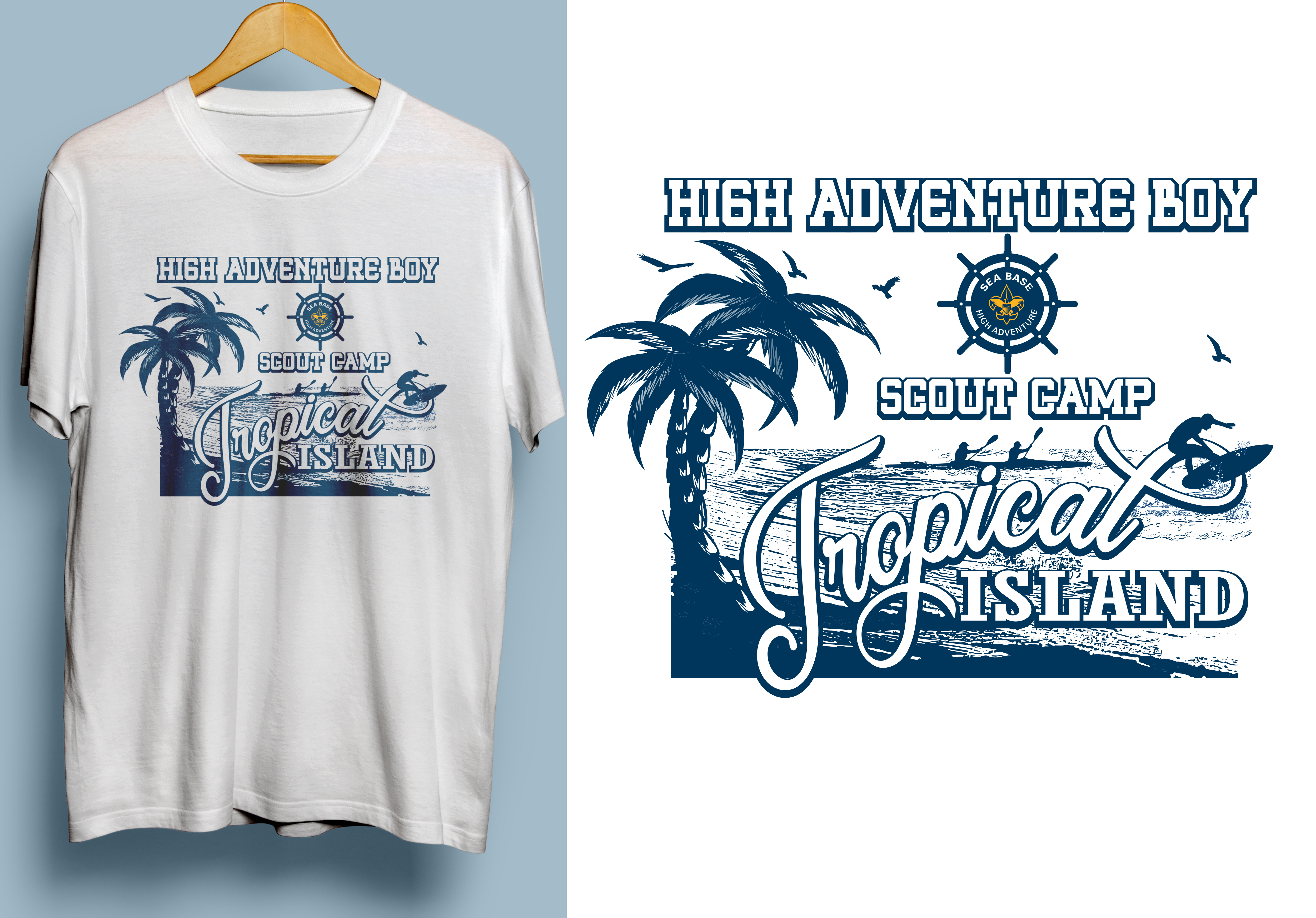T-shirt Design by SAI DESIGNS for FSB Boy Scouts Of America | Design #27435043