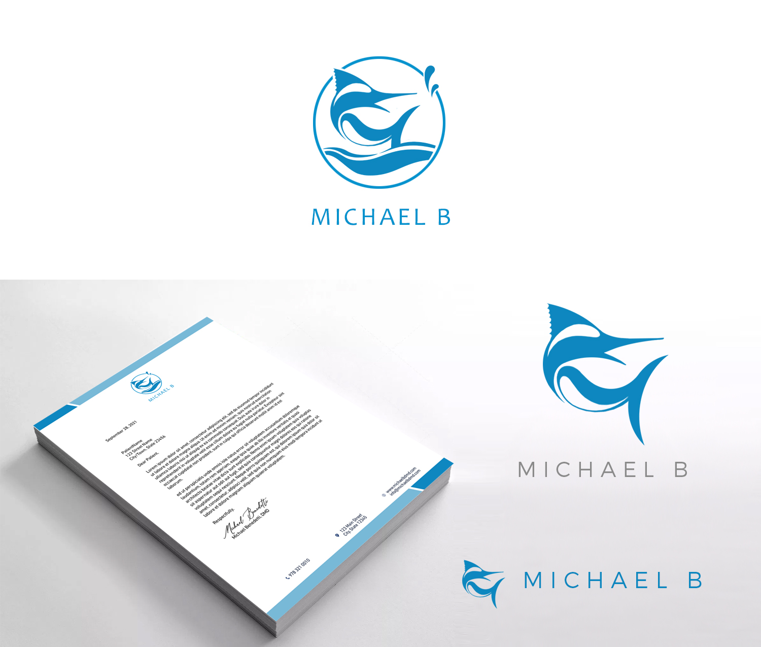 Logo Design by ZETA for Michael Benedetti, DMD, PA | Design #27424788
