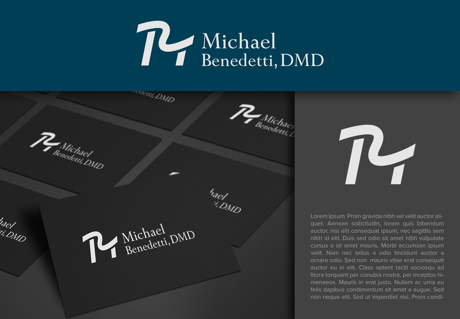 Logo-Design von Indra Putra für Michael Benedetti, DMD, PA | Design #27417852