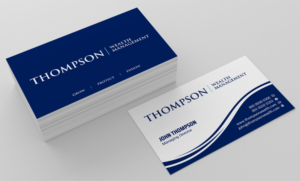 Diseño de Tarjeta de Presentación por INDIAN_Ashok para Thompson Wealth Management LLC | Diseño: #27418680