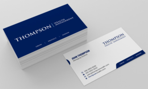 Diseño de Tarjeta de Presentación por INDIAN_Ashok para Thompson Wealth Management LLC | Diseño: #27418683