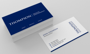 Diseño de Tarjeta de Presentación por INDIAN_Ashok para Thompson Wealth Management LLC | Diseño: #27418685