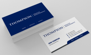 Diseño de Tarjeta de Presentación por INDIAN_Ashok para Thompson Wealth Management LLC | Diseño: #27418688