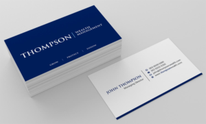 Diseño de Tarjeta de Presentación por INDIAN_Ashok para Thompson Wealth Management LLC | Diseño: #27418692